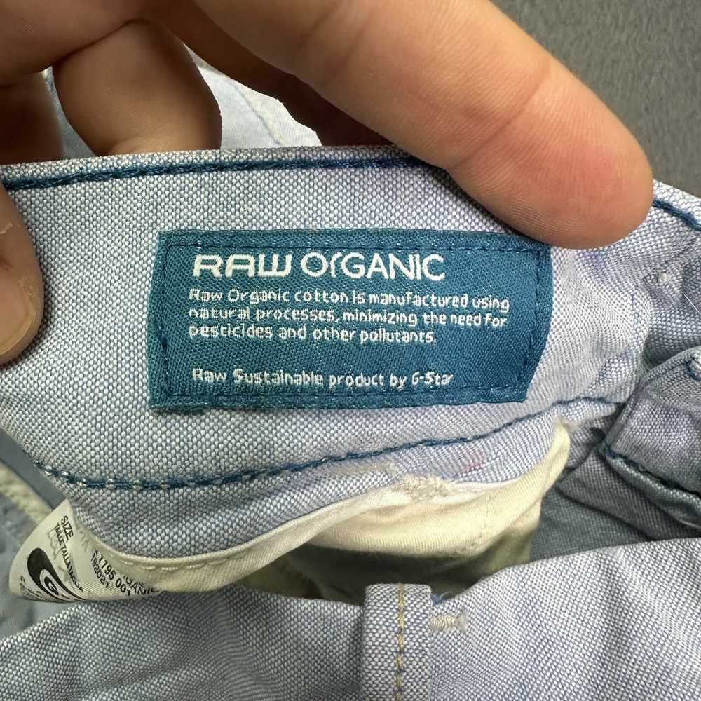 G-Star 5620 SoHo Loose Tapered 1/2 Shorts Size 30 Jeans Hose Raw Organic Blue - Picture 4 of 14